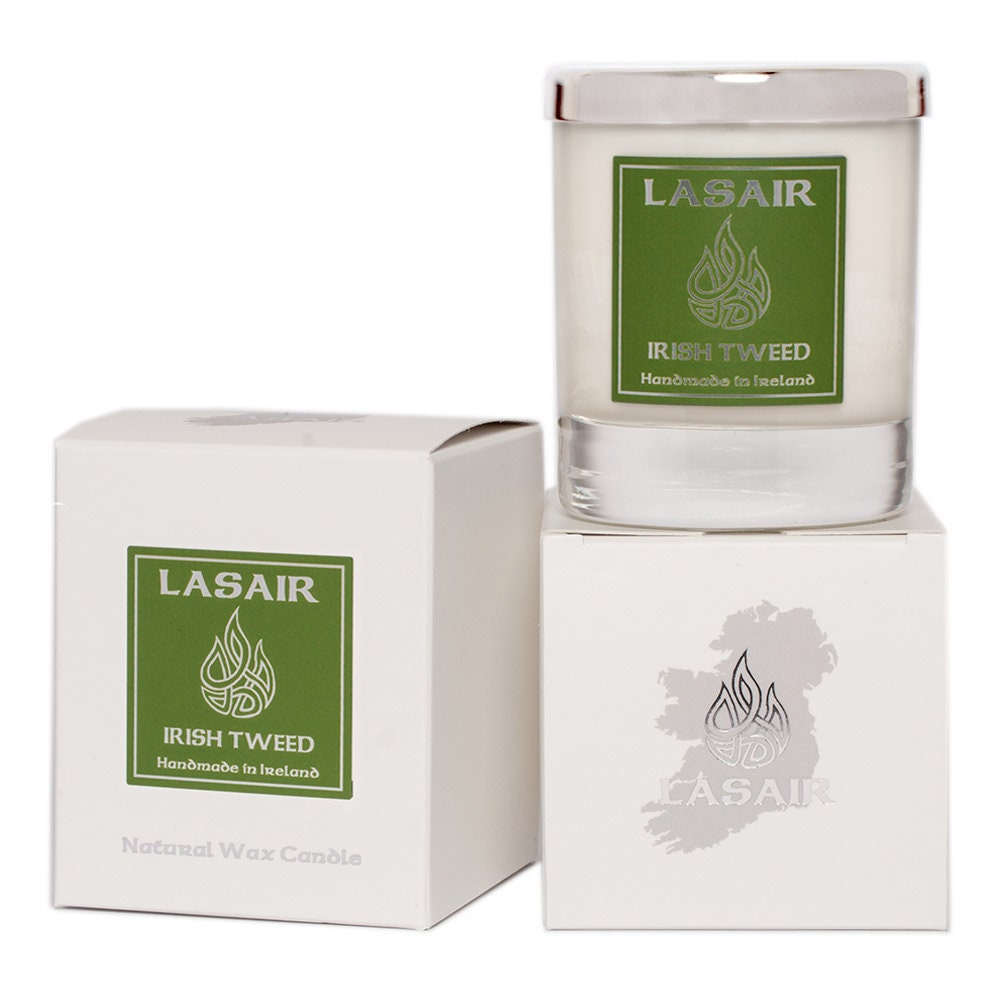 Irish Tweed Scented Candle Made in Ireland Bergamot Etsy