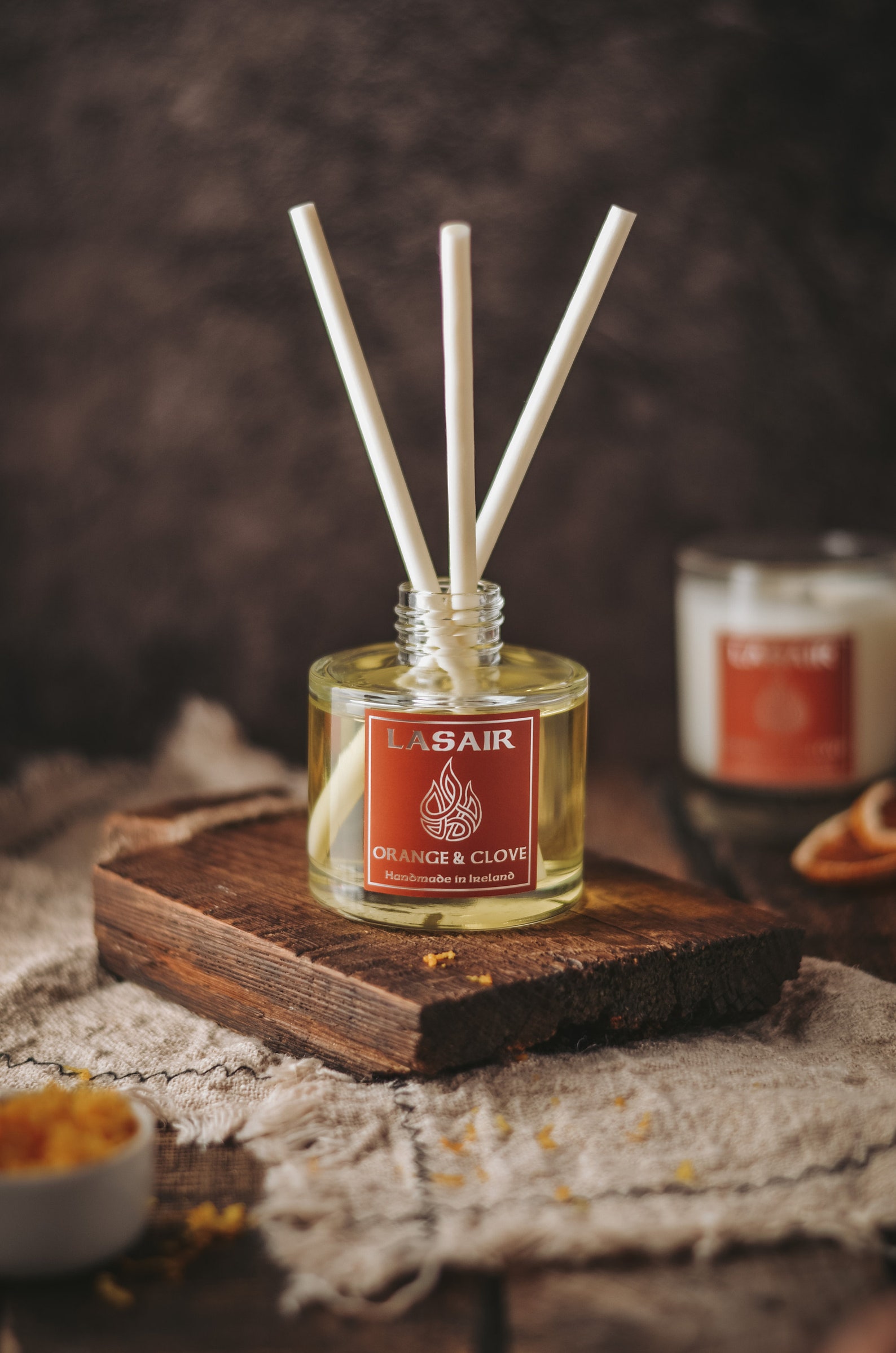 Orange & Clove Eco Friendly Reed Diffuser Made in Ireland Etsy
