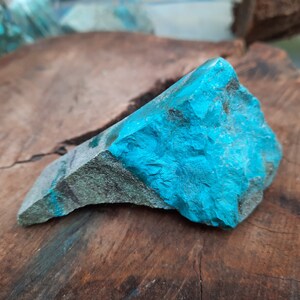 Eilat Stone Rough Slice Semi polish , specimen natural stone , rare ,from King Solomon mine 276ct