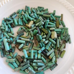Old Natural Tibetan Turquoise Beads string, Mala bead , Mala beads