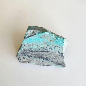 155 Eilat Stone Rough  , specimen natural stone , rare ,from King Solomon mine