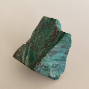 Eilat Stone Rough Semi polish , specimen natural stone , rare ,from King Solomon mine ,176 ct