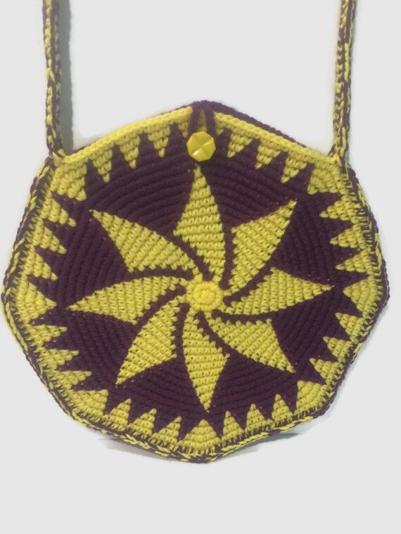crochet windmill bag