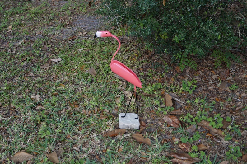 Flamingo made from pvc pipe Etsy