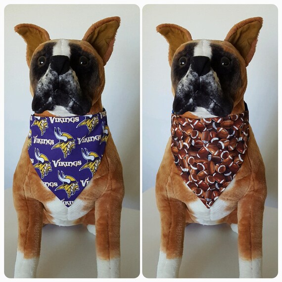 minnesota vikings dog bandana