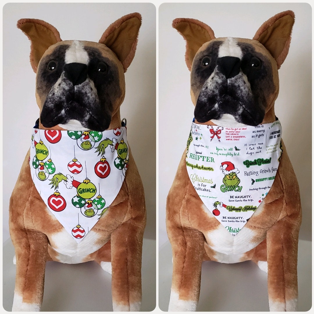 dog sweater grinch