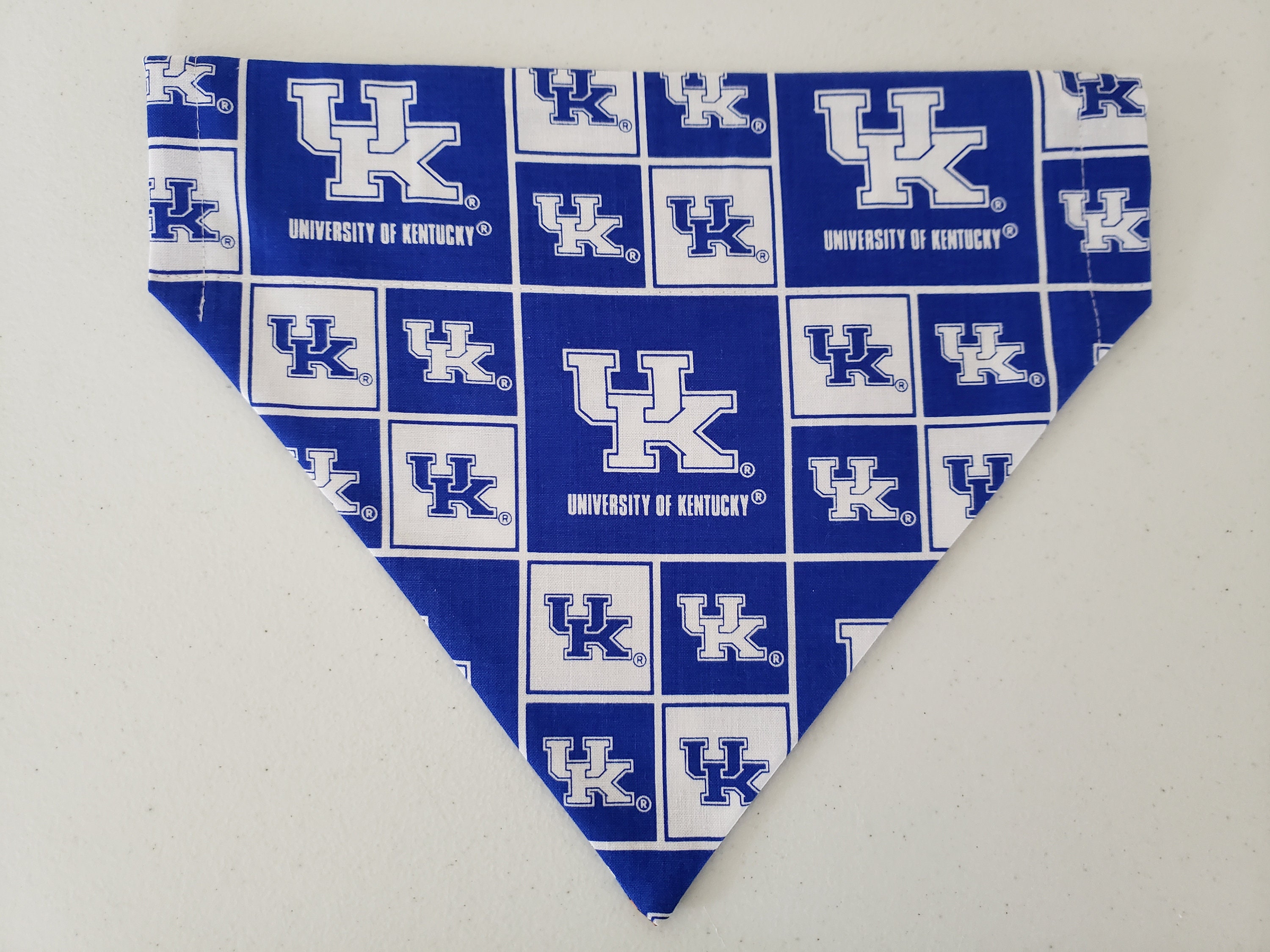 Reversible Bandana Made With University of Kentucky Fabric Etsy