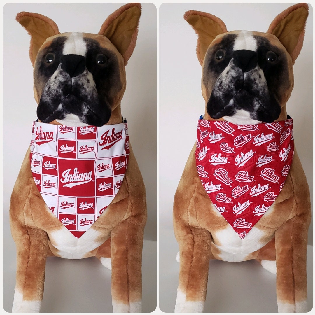 Reversible Bandana Made With Indiana University Fabric - Etsy