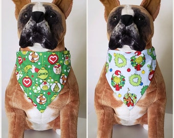 grinch dog sweater