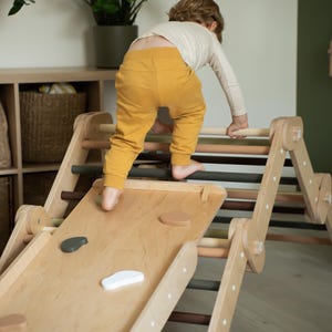 HAPPYMOON® Ramps, Double-sided Ramp, Board, Slide, Montessori Toys ...