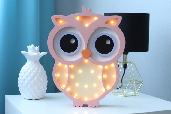 kids owl lamp
