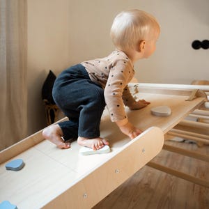 HAPPYMOON® Ramps, Double-sided Ramp, Board, Slide, Montessori Toys ...