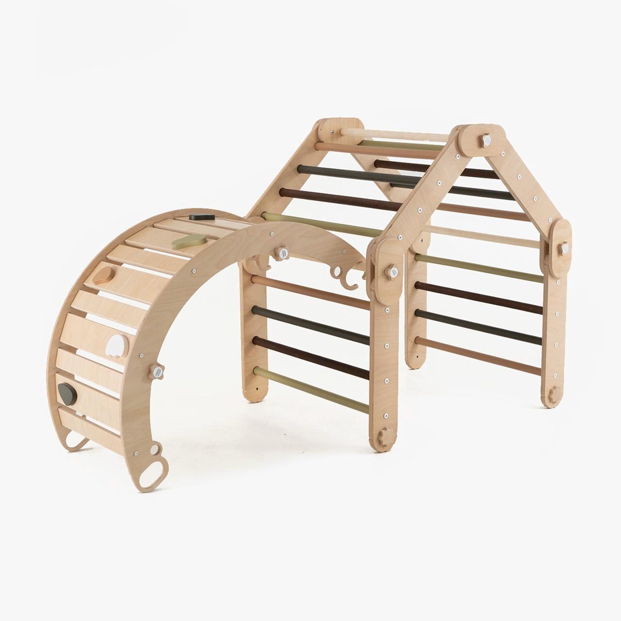 Happymoon® Climbing Arch, Ramp for a Climber, Rocker-arch, Montessori ...
