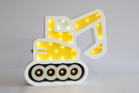 kids construction lamp