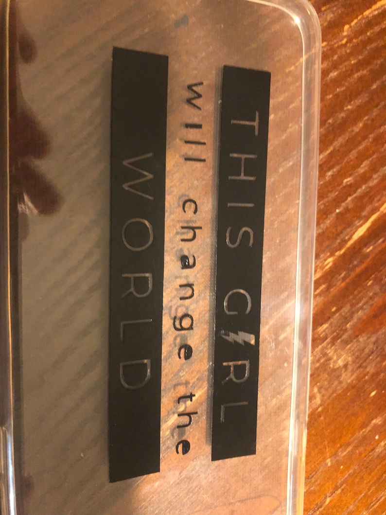 This girl will change the world case It fits iPhone 7 Plus and iPhone 8 Plus.