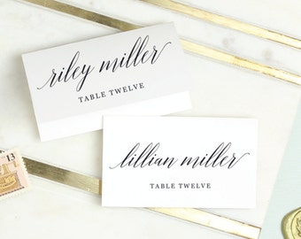 place card template etsy place card templates