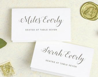 Wedding Place Card Template, Printable Escort Cards, Grecian, Greek Inspired, Greece, Word or Pages, Mac or PC, Instant DOWNLOAD