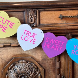 Conversation Heart Banner - Valentine's Day Party Decor