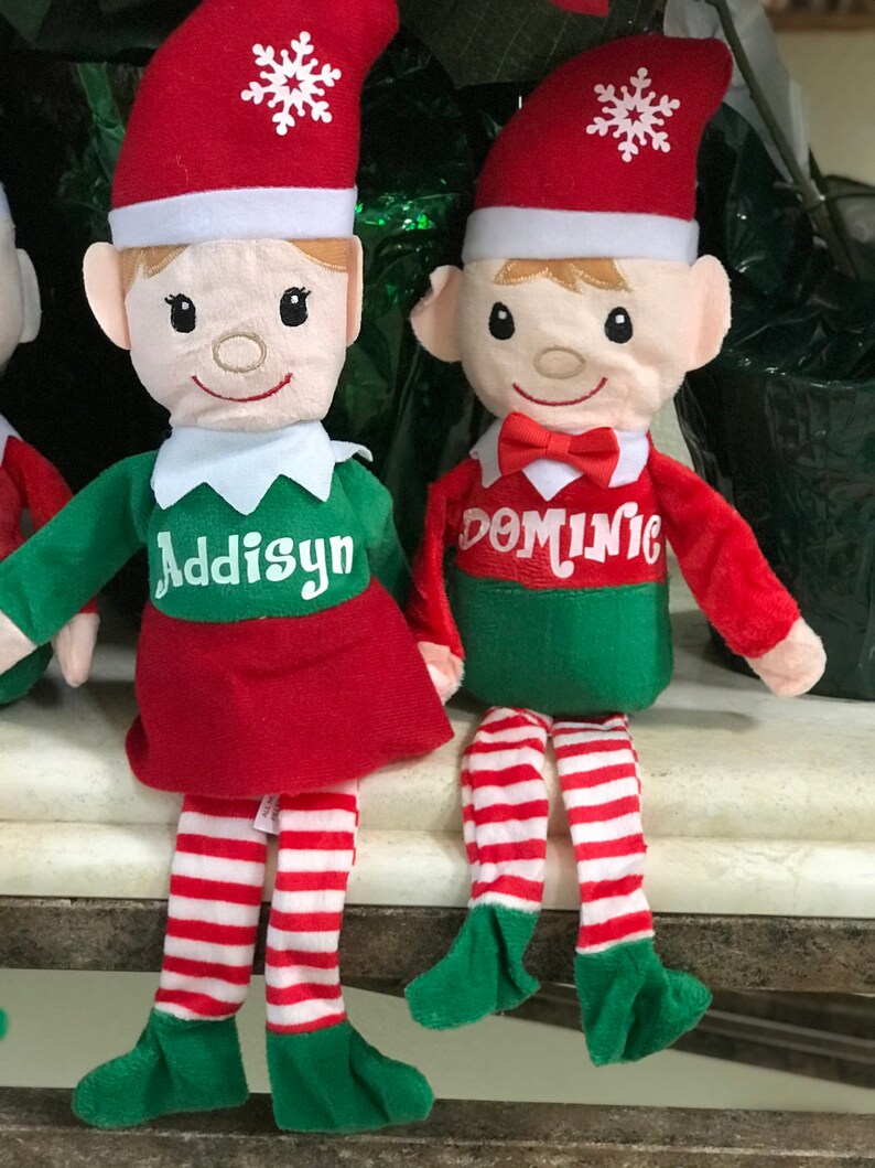 Personalized Christmas Elf Christmas Elf Personalized Elves Etsy