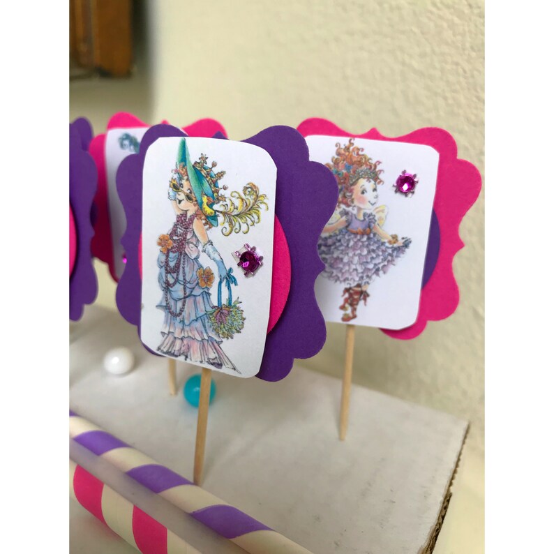 Original Fancy Nancy Cupcake Toppers-fancy Nancy Birthday | Etsy