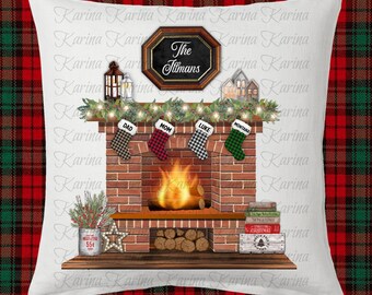 Fireplace Stockings Etsy