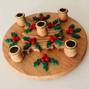 Advent Wreath 5 place Candle Holder (Adv-1)