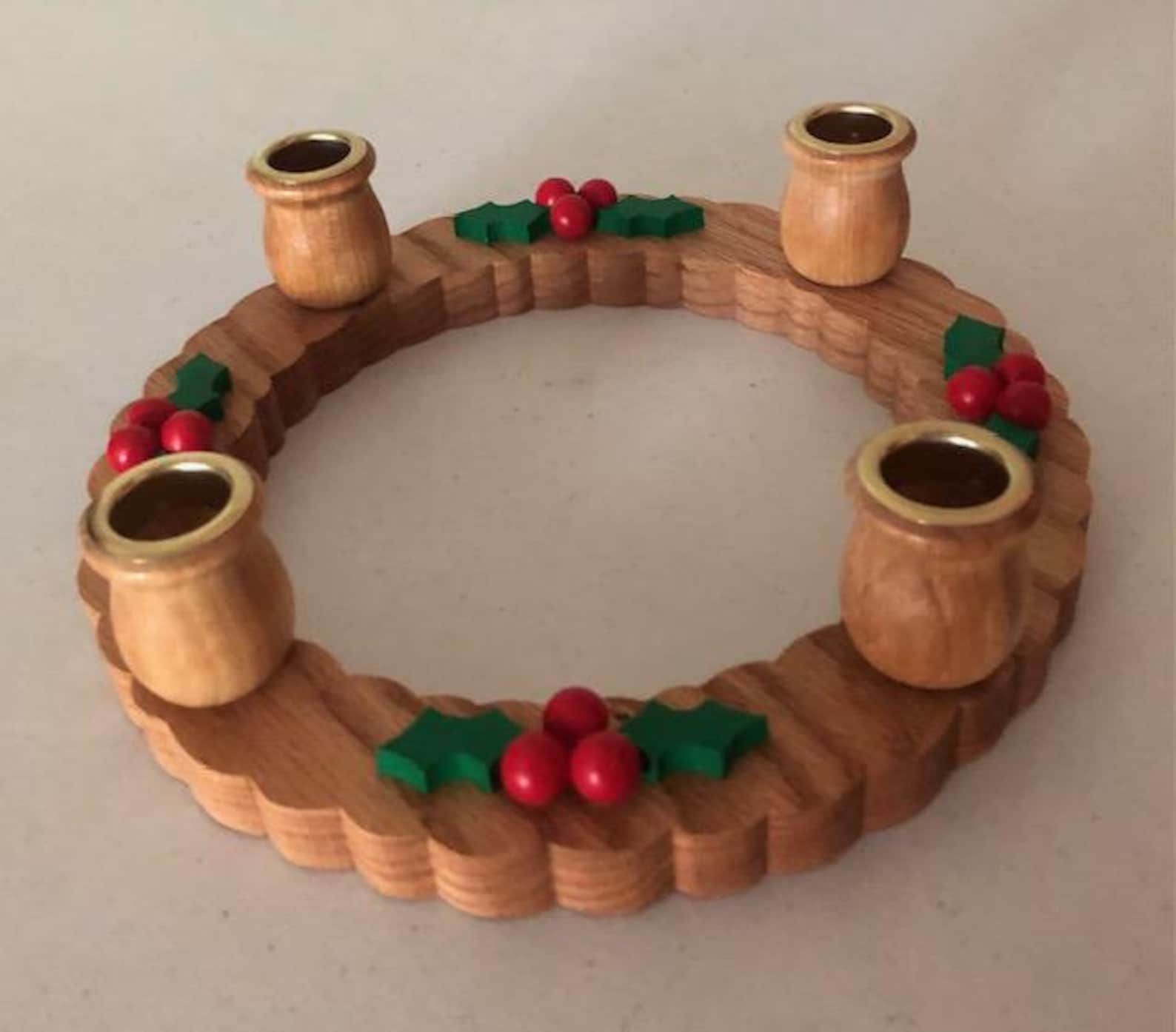 Advent Wreath 4-cup (Adv-24)