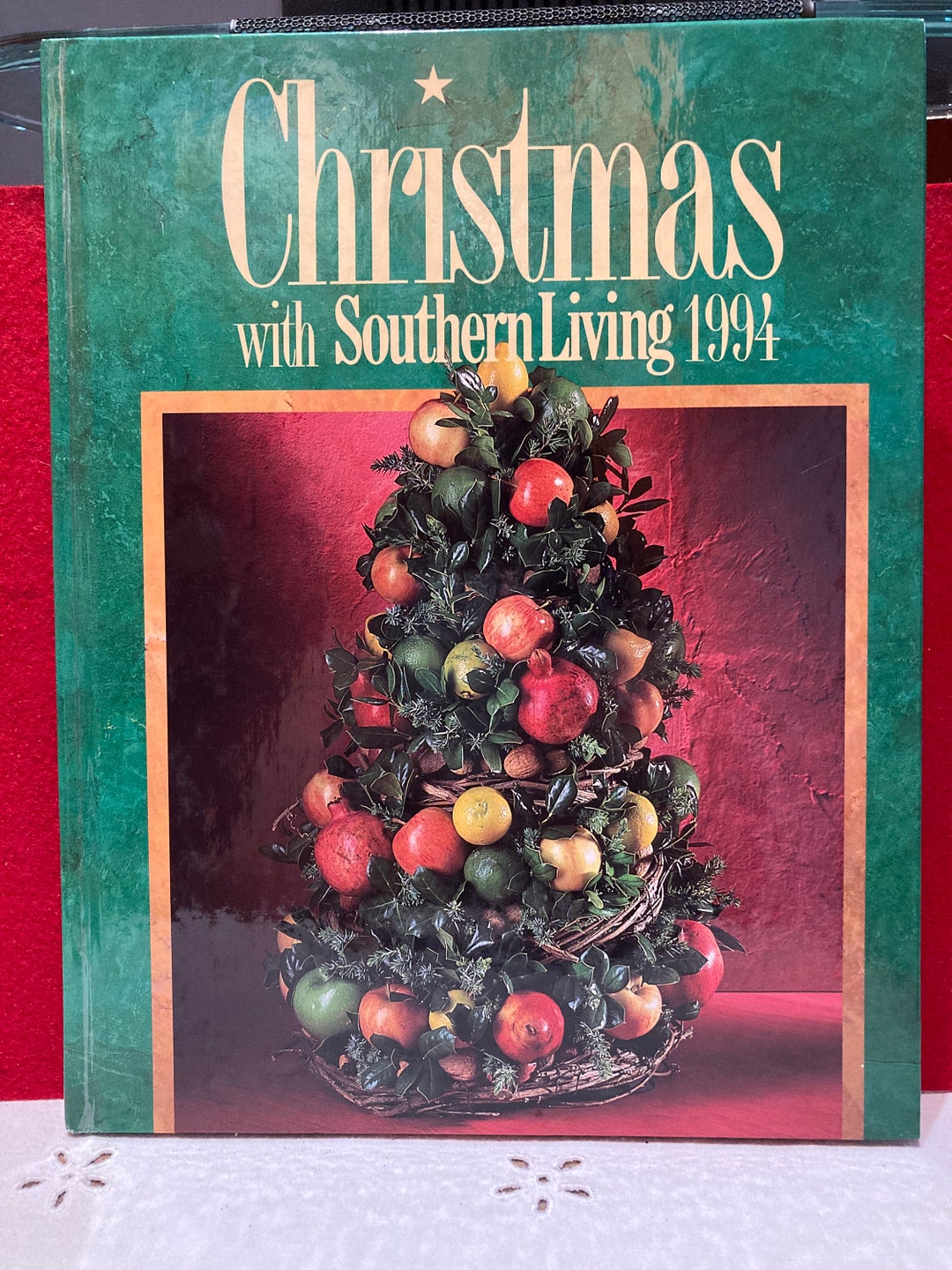 ON SALE Christmas With Southern Living 1994 Hard Cover Book Etsy