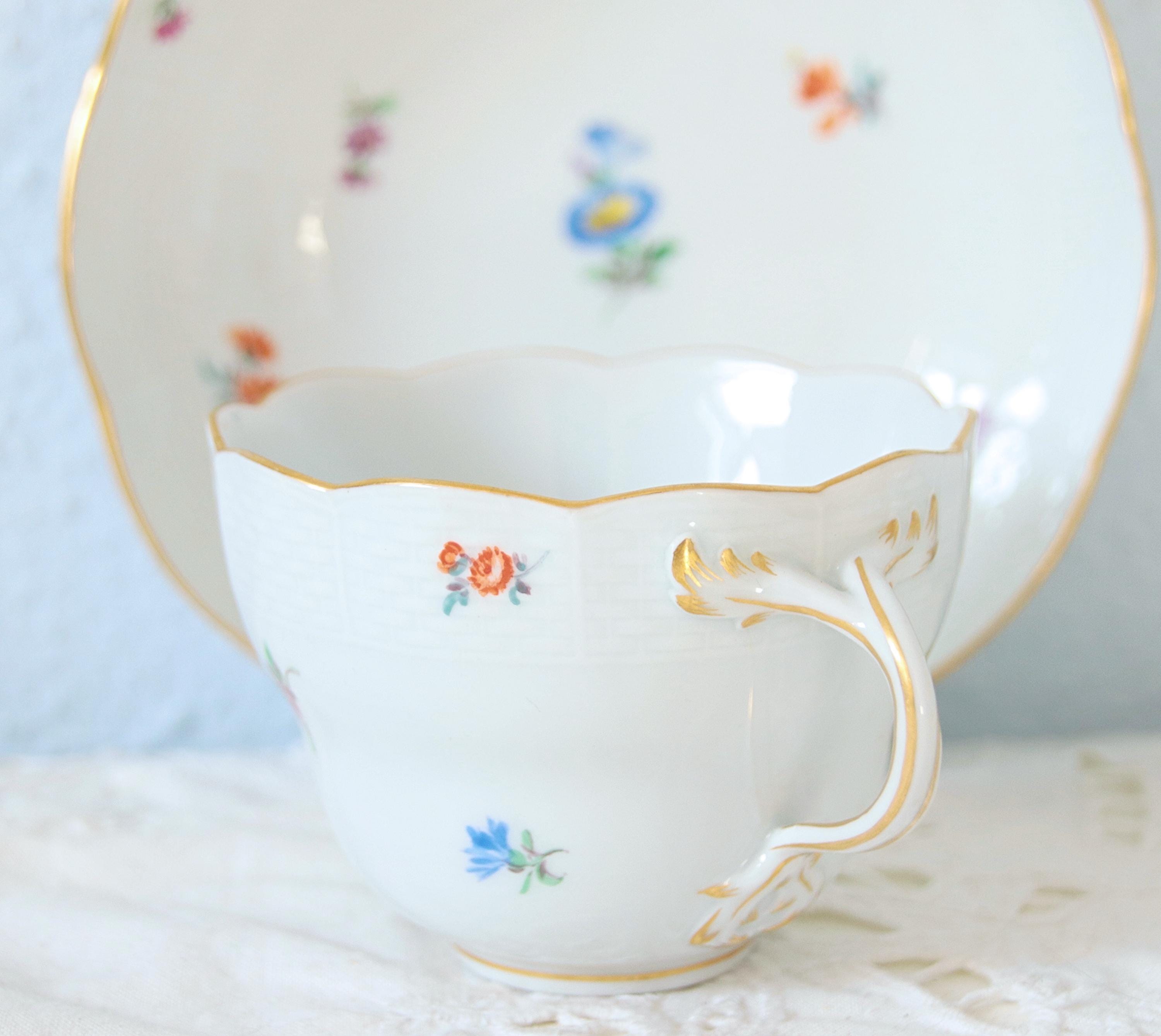 Meissen cups saucers - Etsy 日本 Meissen cups saucers - Etsy 日本