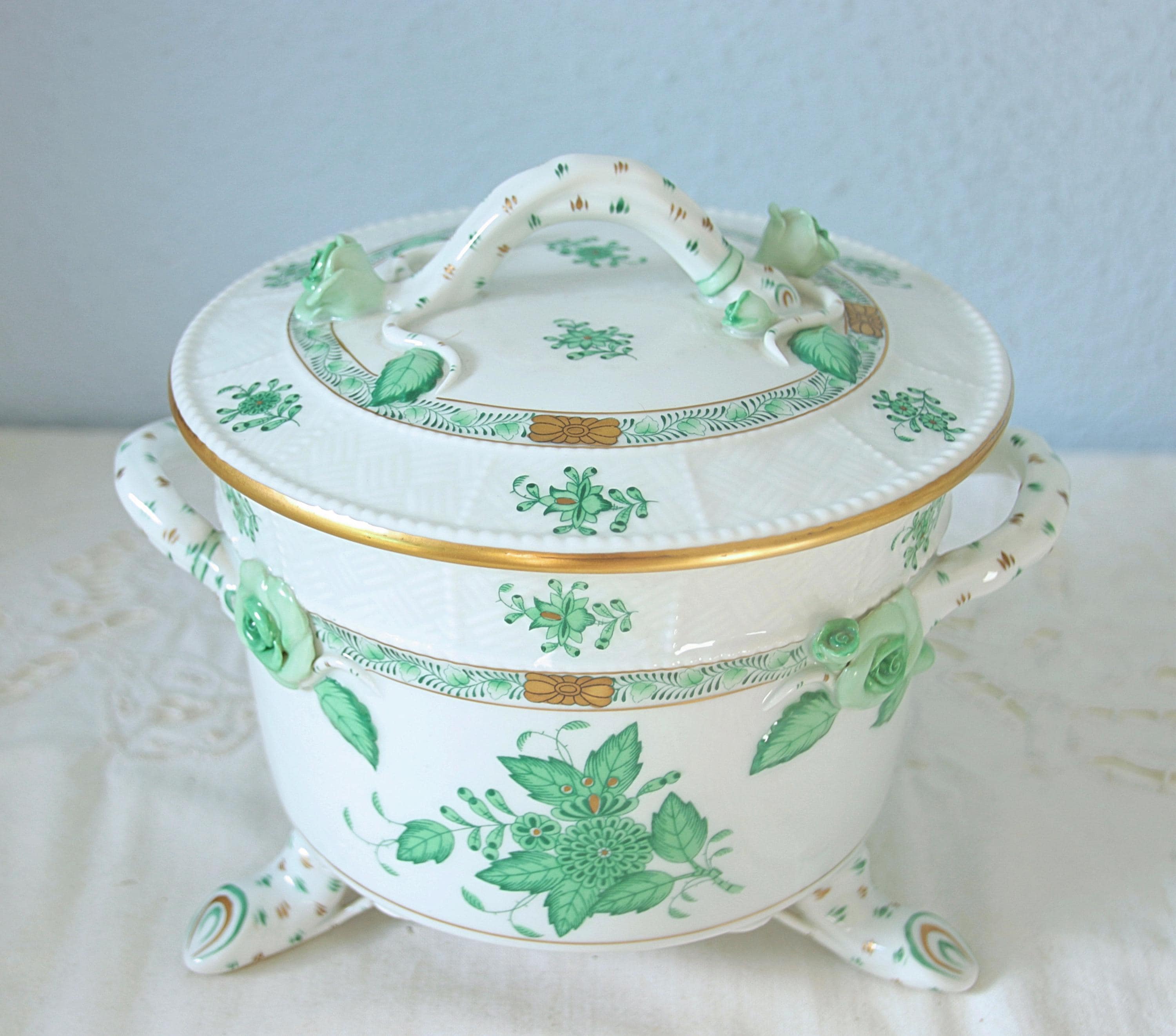 Herend Hungary Hand Painted Porcelain - Etsy
