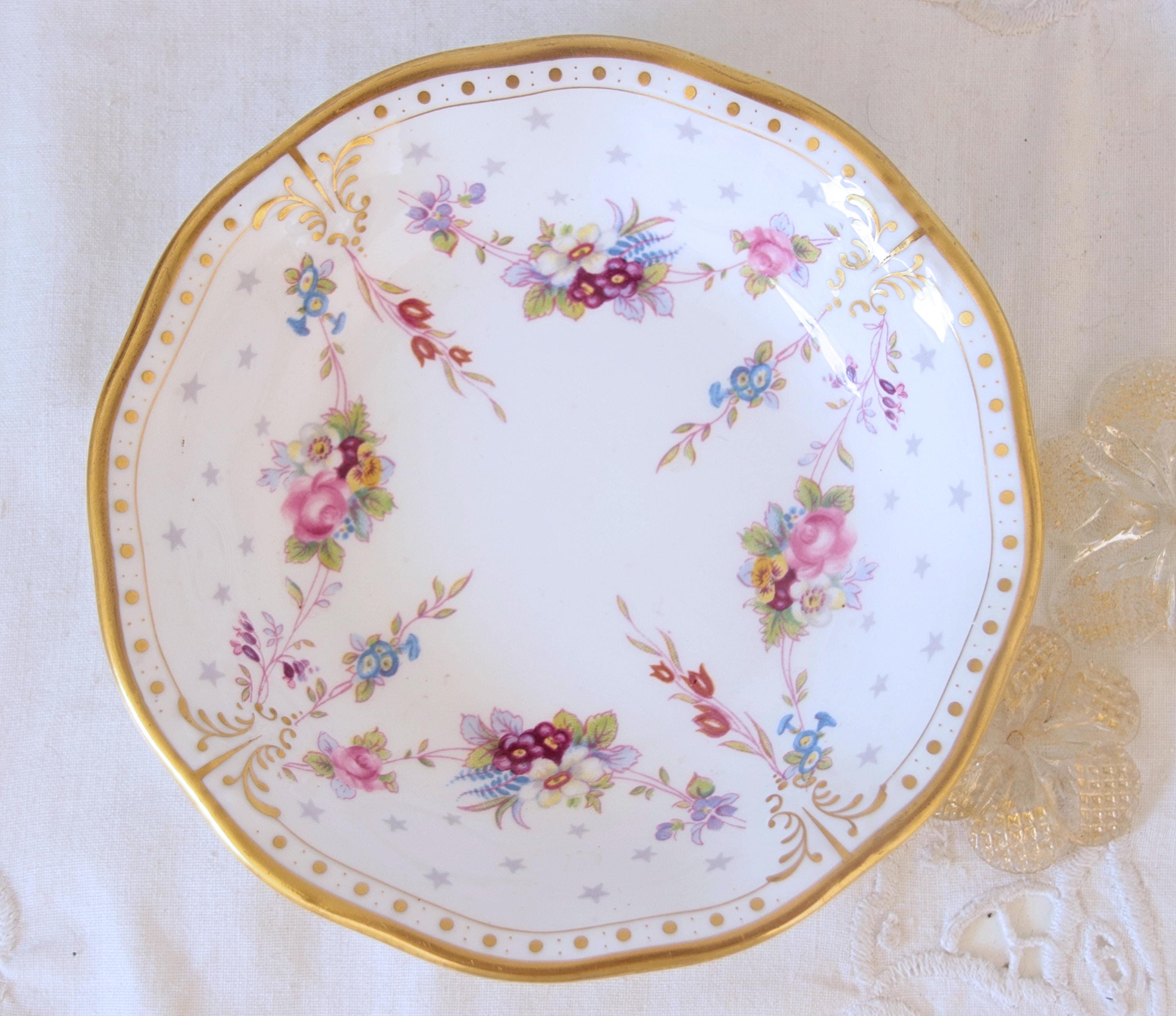【 Crown Derby】 ANTOINETTE　プレート Royal Antoinette Dinner Plate (27cm) - Royal Crown Derby