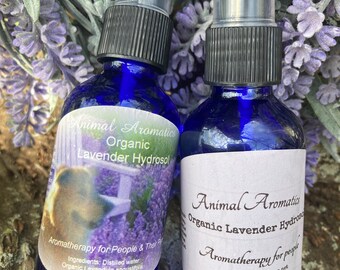 Organic Lavender Hydrosol: Aromatherapy for People & Pets