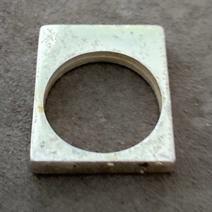 6 Gram Size 7.25 Uno de 50 Silver Statement Ring