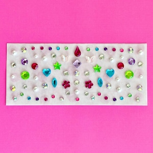 Diamonds in the Sky Face Jewels - Festival Rave Rhinestone Gem Stickers