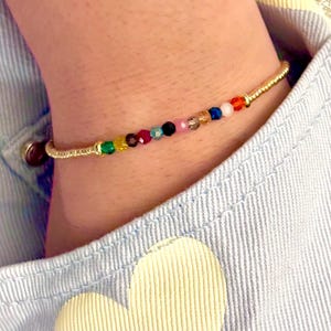 Eras of Swifties Bracelet - Handmade Gemstone Fine Jewelry - Friendship Tour Keepsake
