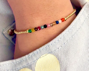 Eras of Swifties Bracelet - Handmade Gemstone Fine Jewelry - Friendship Tour Keepsake