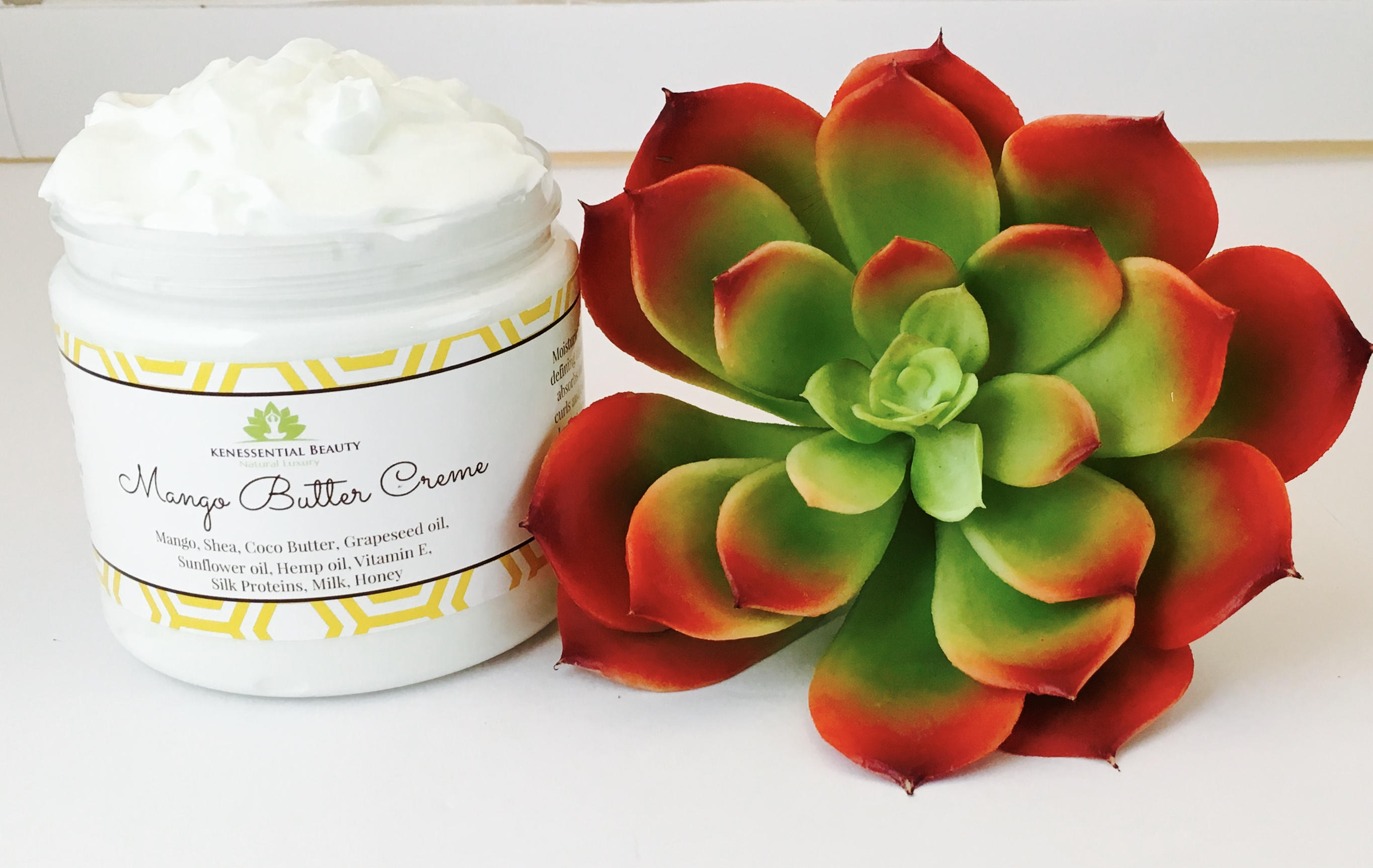 Mango Butter Creme Natural Hair 14 Oz Shea Mango Milk Etsy