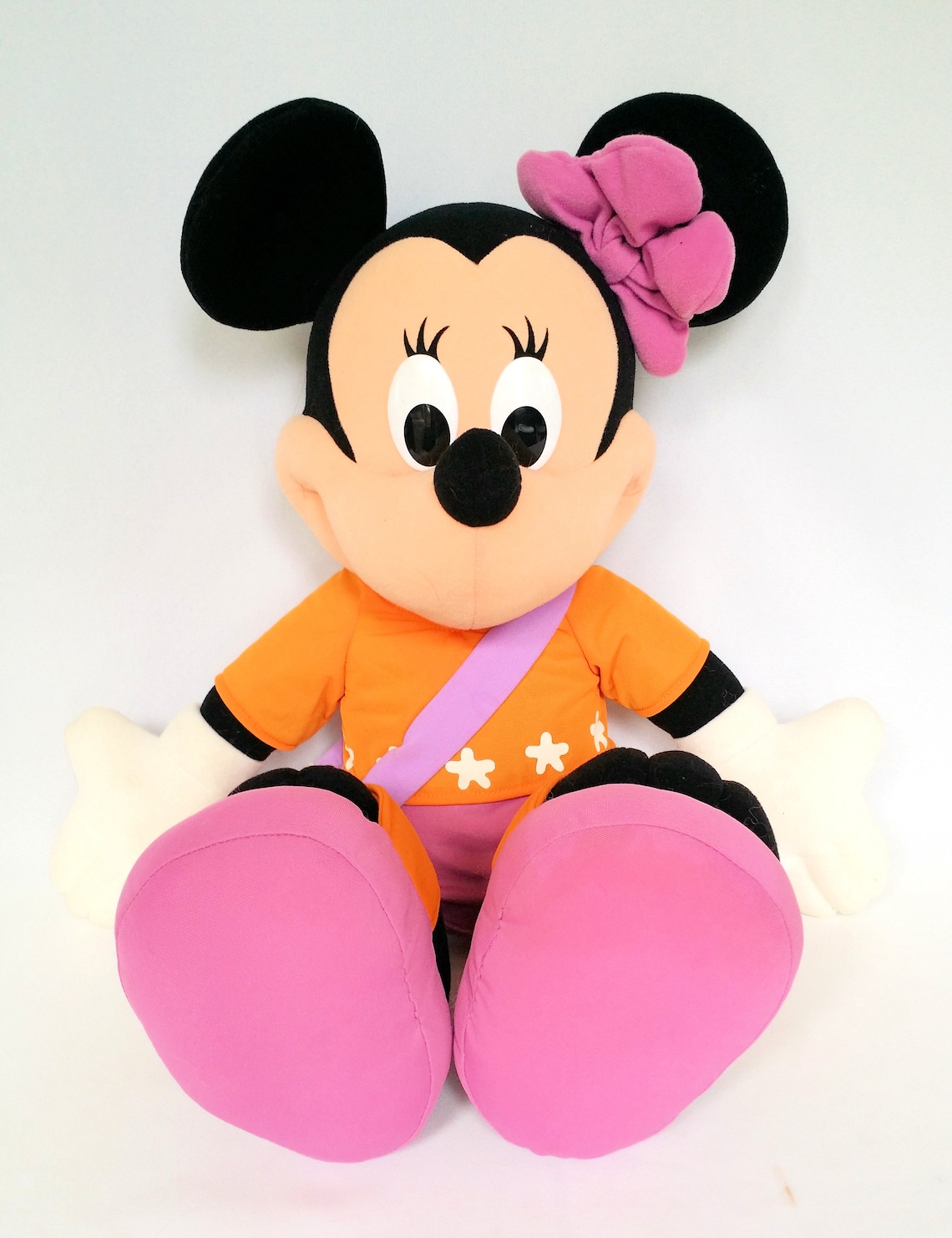 Disney Minnie Mouse 25 In Jumbo Plush Toy Sandal Purse Stuffed Etsy