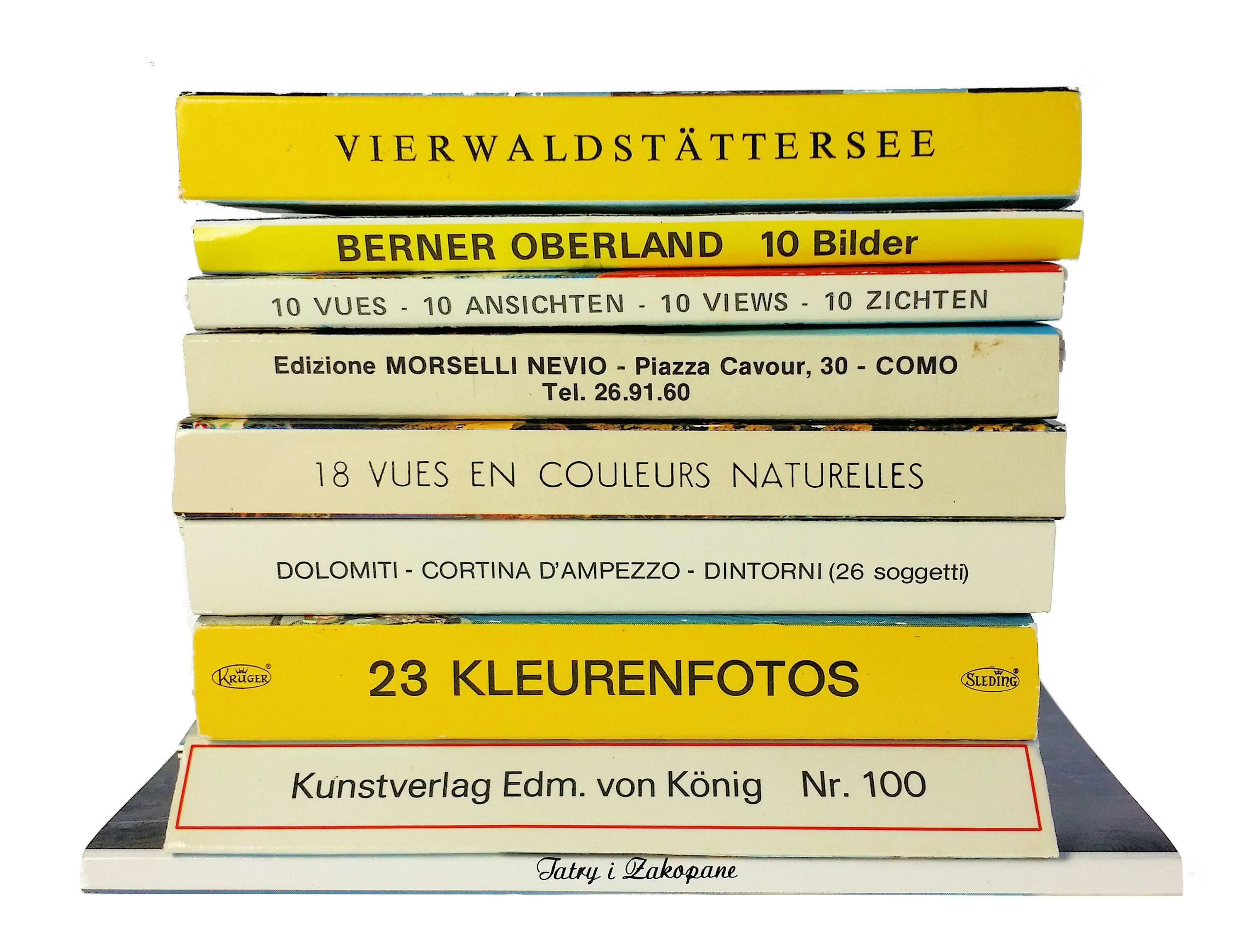 Travel Souvenir Photo Book Europe 9 Pc Mixed Lot Amsterdam Etsy
