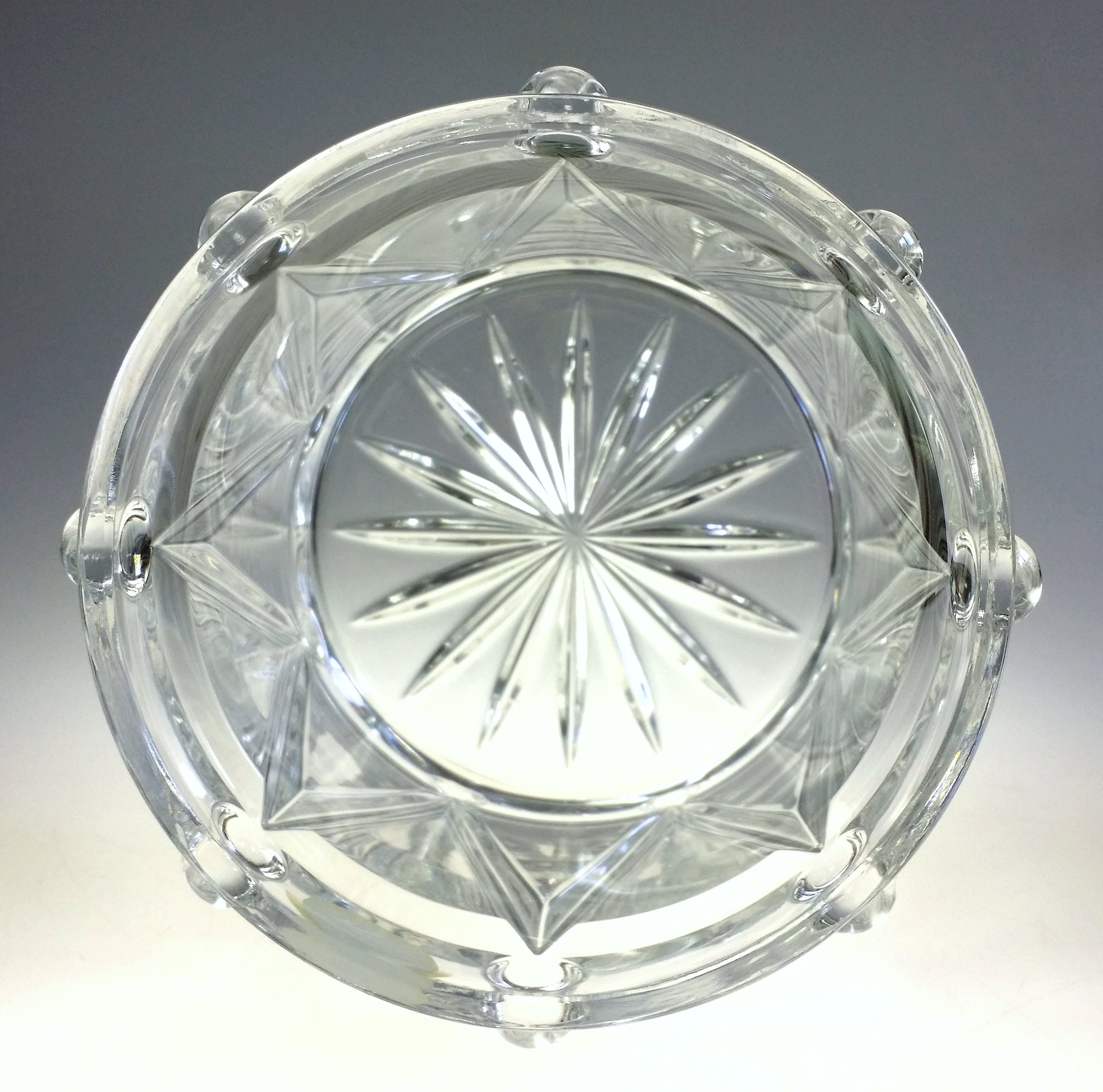 Bohemian 24 Lead Crystal Glass Music Instrument Drum Planter Etsy