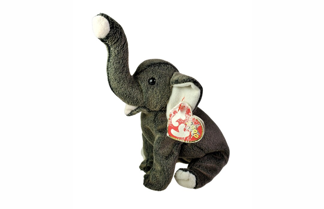 Trumpet the Elephant 2000 Original Ty Beanie Baby Etsy