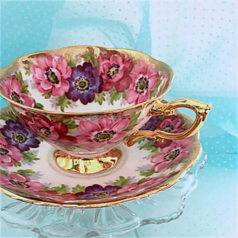 Vintage Royal Standard Tea Cup Cup and Saucer Tea Cup Set Etsy