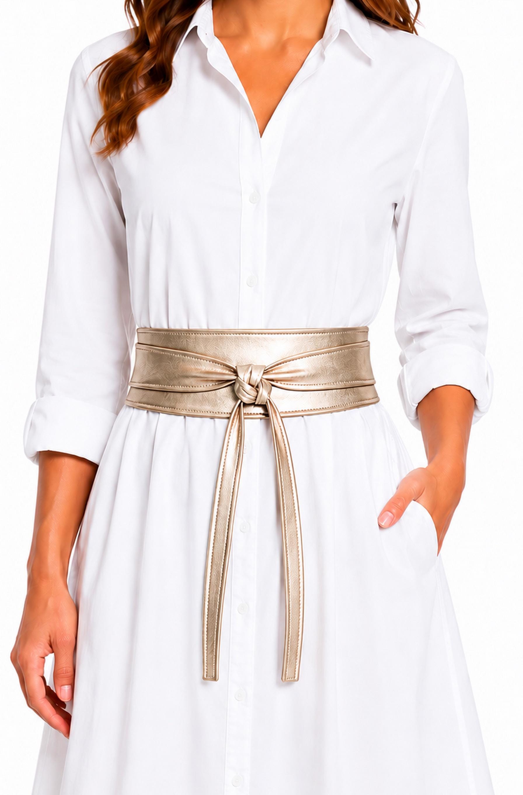 Gold Waist Belt Plus Size