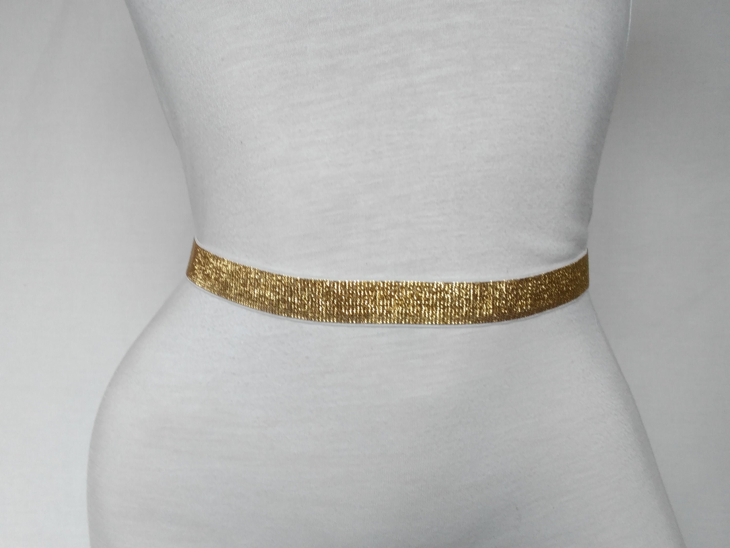 Gold Sequin Belt - Etsy Australia