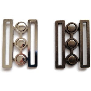 Metal Belt buckle for Elastic Stretch women&#39;s cinch belt clasp 2 inches