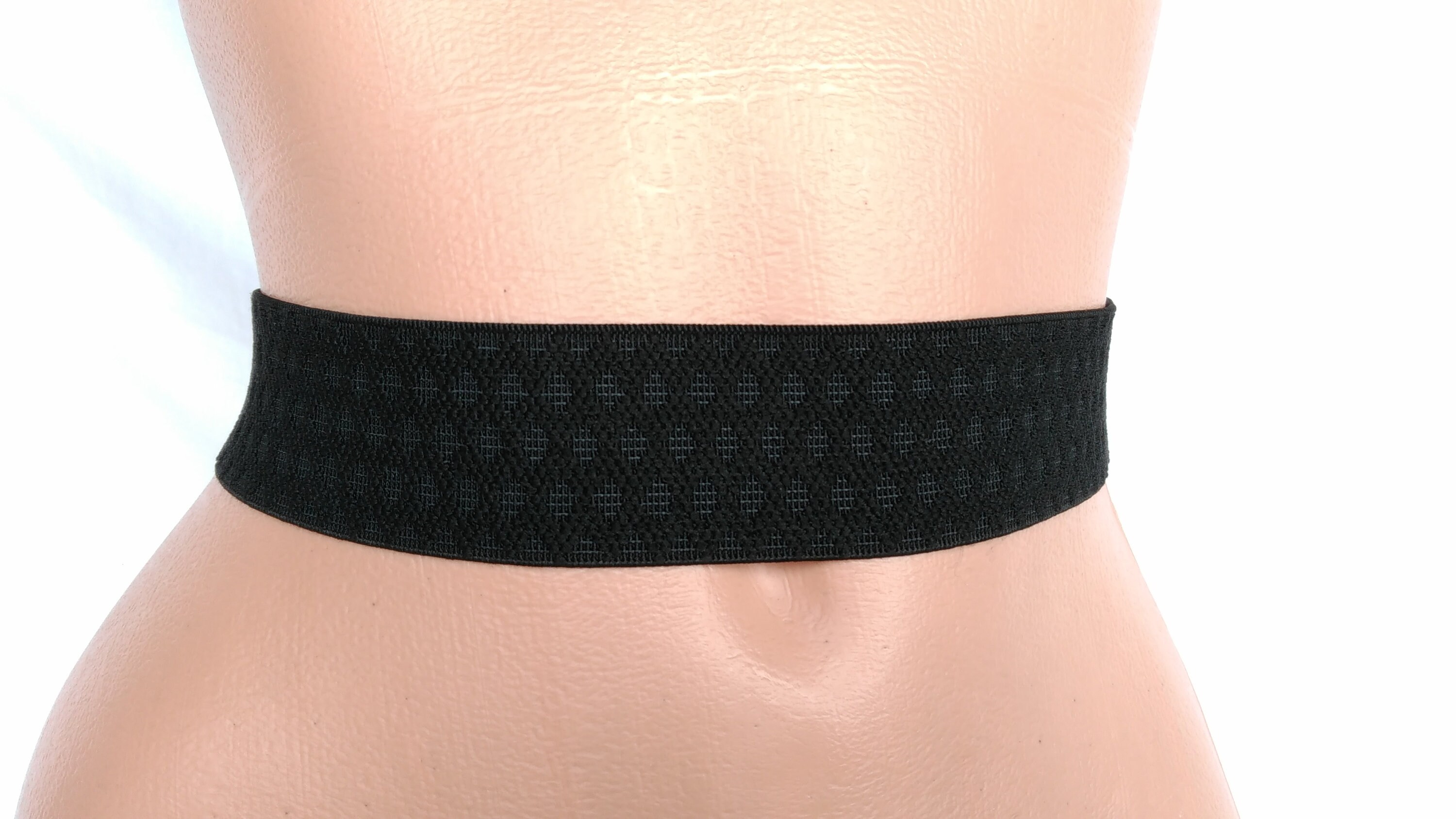 Black Elastic belt Stretch belt women's Waist cincher belt Etsy