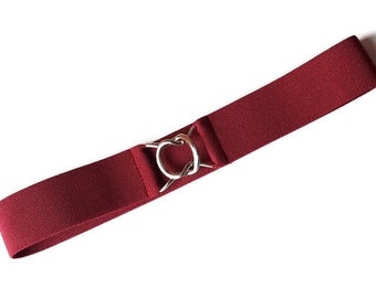 Women's Belt Waist cincher Stretch belt elastic simple cincher belt many colors
