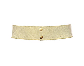 Gold Waist cincher 2" Women's Glamourous Elastic belt Statement accessory Stretch simple elastic belt cinch belt