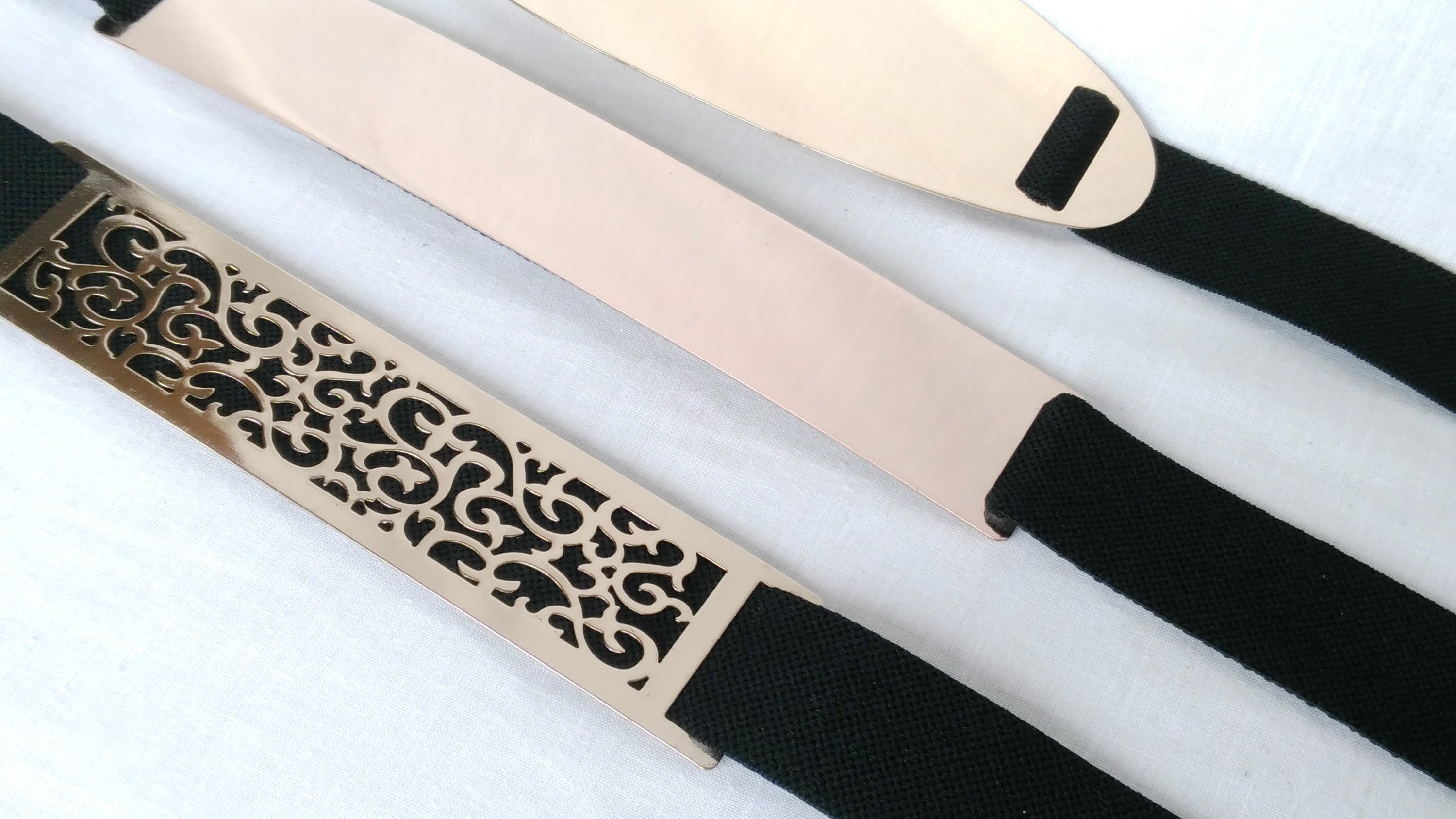 Black stretch belt Gold plate belt Elastic mirror belt Gold Etsy