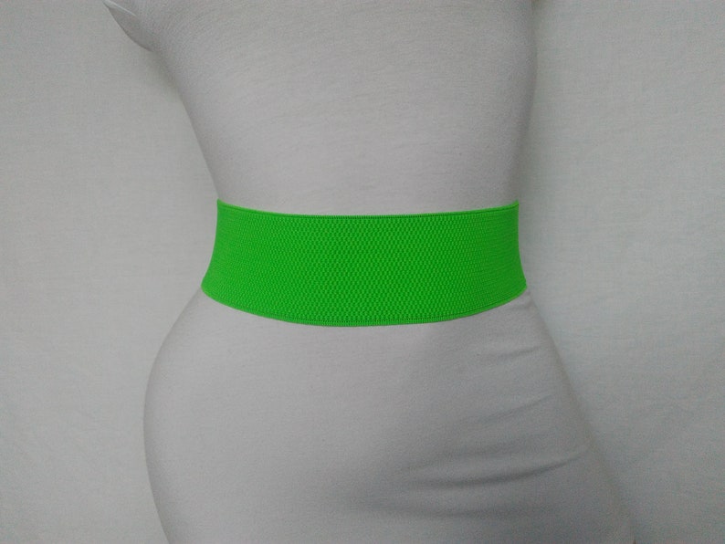 White Elastic Belt Stretch Simple Elastic Belt Womens Elastic Etsy